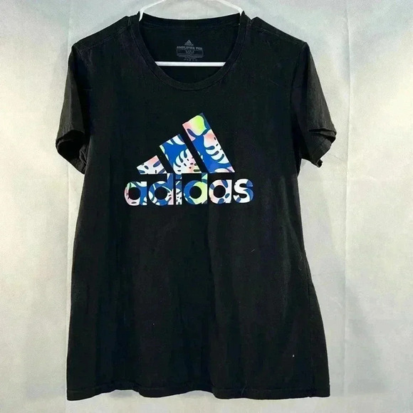 Adidas Amplifier Logo Tee ladies Size Medium - Picture 1 of 4